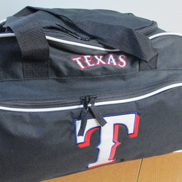 TEXAS RANGERS 18" Duffel MLB Official Baseball Gym Bag - Picture 8 of 11